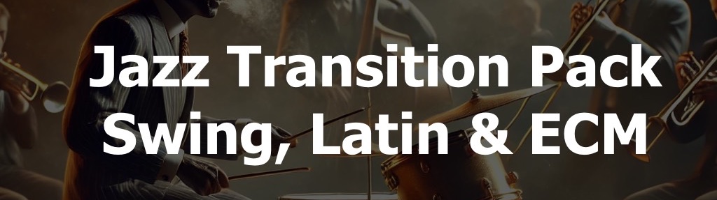 Free Jazz Transition Grooves: Swing/Latin/ECM